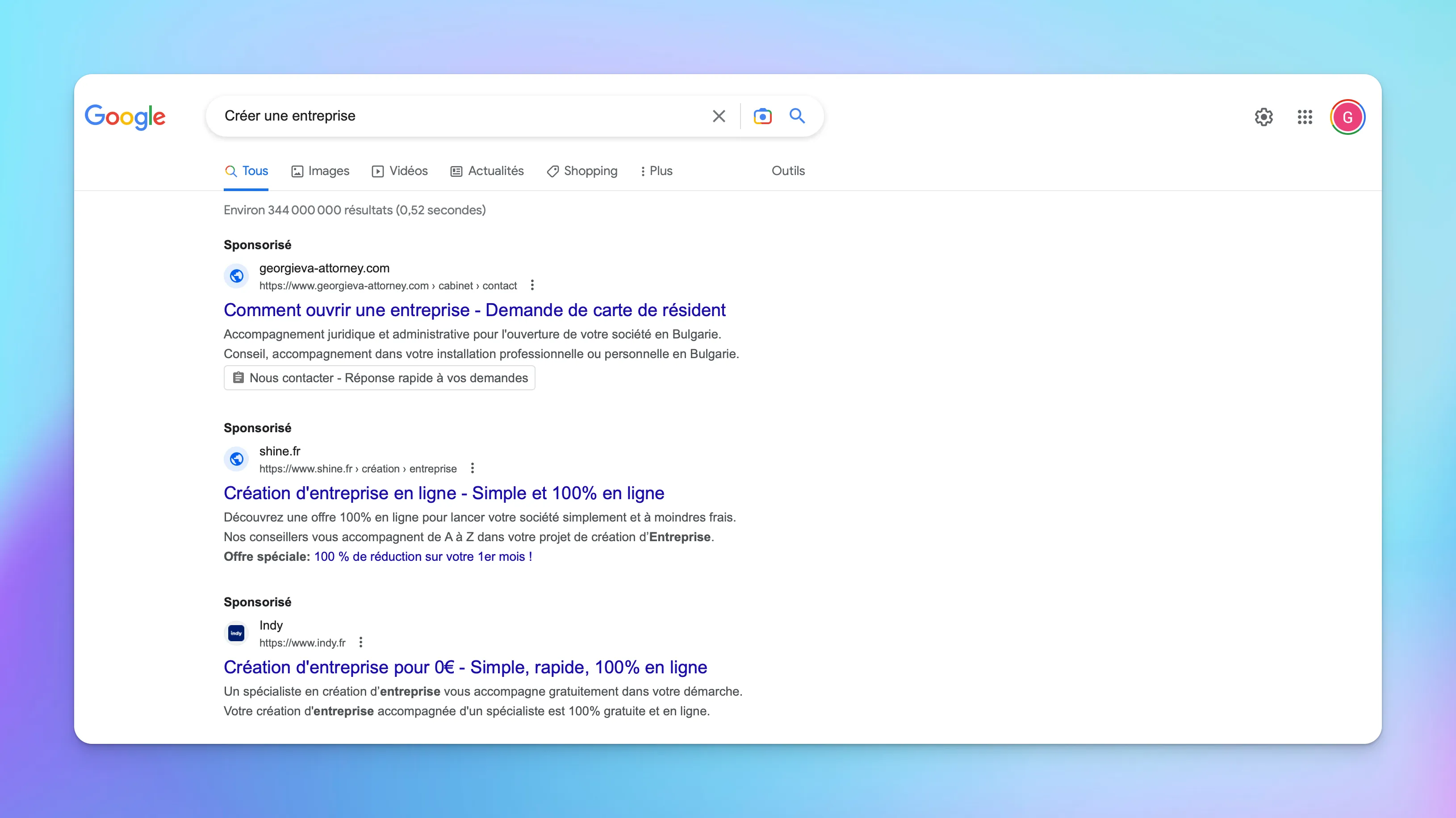 Créer un site internet professionnel: guide pour développer votre activité 3 L'acronyme anglophone SERP, pour Search Engine Result Page, désigne la page web générée par un moteur de recherche pour répondre à une requête tapée par un internaute. La SERP propose une sélection des liens considérés comme les plus pertinents par rapport à l'intention de recherche : information, achat, prise de décision, etc.